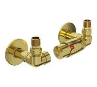 Mexen G00 conjunto termostático axial con embellecedor R, dorado - W903-900-904-50 32510 5905315236999