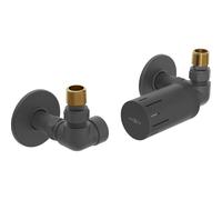 Mexen G05 conjunto termostático axial con embellecedor R, antracita - W903-958-904-66 32881 5905315237705