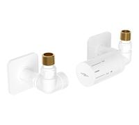 Mexen G05 conjunto termostático axial con embellecedor S, blanco - W903-958-909-20 32956 5905315237934