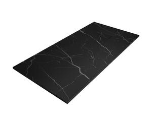 Mexen Hugo plato de ducha rectangular SMC 180 x 90 cm, piedra negra - 42759018 97814 5907931903941
