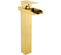 Mexen Hydra grifo alto de lavabo, dorado - 744910-50 5182 5907709173767