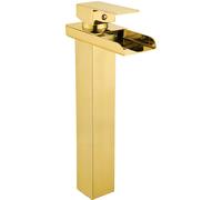 Mexen Hydra grifo de lavabo alto, dorado - 744910-50 5182 5907709173767