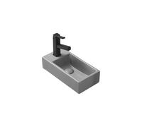 Mexen Inez lavabo de encimera derecho 40 x 20 cm, gris claro mate - 21484061R 15925 5907709157255