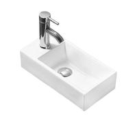 Mexen Inez lavabo sobre encimera derecho 40 x 20 cm, blanco - 21484000R 1273 5903163381120