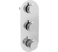 Mexen Kai grifo termostático para bañera y ducha de 3 vías, cromado - 77603-00 431 5907709119130