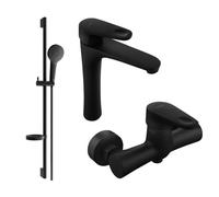 Mexen Kama DS05 conjunto de ducha, negro - 72514DS05-70 3176 5907709196346