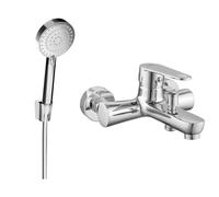 Mexen Kama R75 grifo de bañera con conjunto de ducha, cromado - 7253R75-00 3185 5907709196438