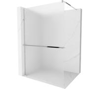 Mexen Kioto+ mampara de ducha con estante Walk-in 120 x 200 cm, escarcha, cromo - 800-120-121-01-30 13705 5907709169302