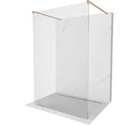 Mexen Kioto mampara de ducha independiente 105 x 200 cm, transparente 8 mm, cobre cepillado - 800-105-002-65-00 36352 5905315268327