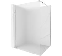 Mexen Kioto mampara de ducha Walk-in 100 x 200 cm, escarcha 8 mm, cromo - 800-100-101-01-30 2663 5907709129061