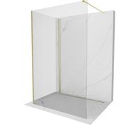 Mexen Kioto mampara de ducha Walk-in 105 x 90 cm, transparente, dorado cepillado - 800-105-212-55-00-090 48387 5905315346353