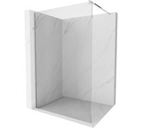 Mexen Kioto mampara de ducha Walk-in 145 x 200 cm, transparente 8 mm, cromo - 800-145-101-01-00 36128 5905315239402