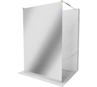 Mexen Kioto panel de ducha independiente 110 x 200 cm, espejo 8 mm, dorado - 800-110-002-50-50 14095 5907709134768