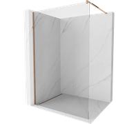 Mexen Kioto panel de ducha Walk-in 130 x 200 cm, transparente 8 mm, oro rosa - 800-130-101-60-00 2637 5907709124967