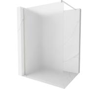 Mexen Kioto pantalla para ducha Walk-in 110 x 200 cm, escarcha 8 mm, níquel cepillado - 800-110-101-97-30 38918 5905315245366