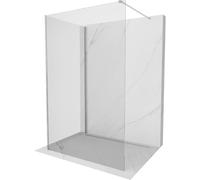 Mexen Kioto pared de ducha Walk-in 125 x 70 cm, transparente, cromo - 800-125-212-01-00-070 48085 5905315343383
