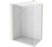Mexen Kioto-X pared de ducha Walk-in 60 x 200 cm, transparente 10 mm, dorado cepillado - 800-060-101-55-00-X 59249 5905315534927