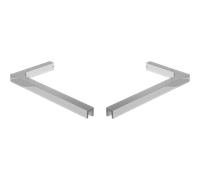 Mexen kit de soportes angulares en L para puertas y mamparas de ducha de 6-8 mm, cromo - 830-12-01 95278 5905315929709