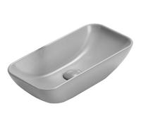Mexen Klara lavabo sobre encimera de 46 x 23 cm, gris claro mate - 21564661 21923 5907709157415
