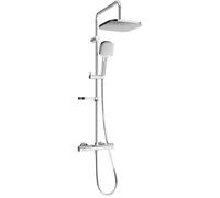 Mexen KX33 conjunto de ducha exterior con rociador y grifo termostático, cromo - 771503391-00 1956 5907709141735
