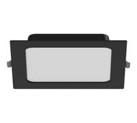Mexen LDRR panel de techo downlight LED empotrado 17 x 17 cm, 12W, Frío - 6500K, 780 lm, negro - L211-017-1265-70 97335 5905315984449