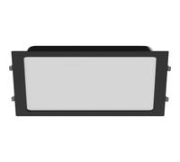 Mexen LDRR panel de techo downlight LED empotrado 30 x 30 cm, 24W, Fría - 6500K, 1920 lm, negro - L211-030-2465-70 97356 5905315984524