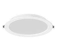 Mexen LDRR panel de techo LED empotrable downlight fi 22 cm, 18W, Neutro - 4000K, 1980 lm, blanco - L210-022-1840-20 96431 5905315984258