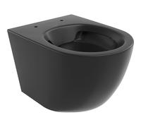 Mexen Lena inodoro sin borde, negro mate - 3322XX85 4427 5907709126299