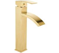 Mexen Libra grifo de lavabo alto dorado - 745110-50 5187 5907709173828