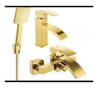 Mexen Libra R45 conjunto de baño, dorado - 745103R45-50 5536 5907709187597