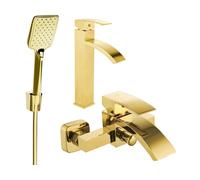 Mexen Libra R62 conjunto de bañera, dorado - 745113R62-50 5542 5907709187658