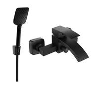 Mexen Libra R62 grifo de bañera con set de ducha, negro - 74513R62-70 5552 5907709187757