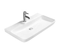 Mexen Lili lavabo sobre encimera 81 x 47 cm, blanco - 21138100 1209 5903163381885
