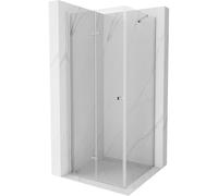Mexen Lima cabina de ducha plegable 100 x 100 cm, transparente, cromo - 856-100-100-01-00 3849 5903163387481
