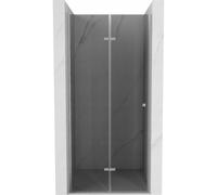 Mexen Lima puerta de ducha plegable 80 cm, grafito, cromo - 856-080-000-01-40 2589 5907709101319