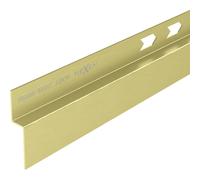 Mexen Line-B listón de pendiente lateral 120 cm derecho, oro cepillado - 185502120R 53096 5905315933706