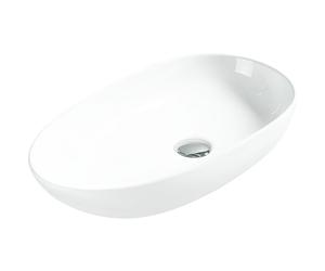 Mexen Lucia lavabo sobre encimera 55 x 30 cm, blanco - 21925500 1361 5907709191174