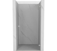 Mexen Lunar-B puerta de ducha abatible derecha 65 cm, transparente, níquel cepillado - 832-065-000-97-00-P 69025 5905315452726