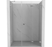 Mexen Lunar-F puerta de ducha plegable derecha 145 cm, transparente, cromo - 836S-145-050-01-00-P 69275 5905315512611