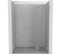 Mexen Lunar-F puerta de ducha plegable derecha 145 cm, transparente, níquel cepillado - 836S-145-050-97-00-P 69385 5905315513427