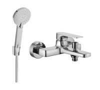 Mexen Lynx R40 grifo de bañera con set de ducha, cromo - 74593R40-00 5639 5907709187269