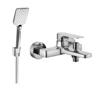 Mexen Lynx R62 batería de bañera con conjunto de ducha, cromo - 74593R62-00 5636 5907709187238