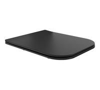 Mexen Madox tapa de caída amortiguada slim, duroplast, negro mate - 39154085 53189 5905315341990