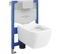Mexen Margo conjunto empotrado WC bastidor Fenix XS-F con inodoro, blanco brillo - 6803342XX00 13109 5907709163850