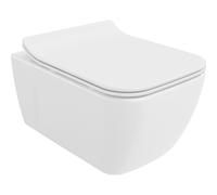 Mexen Margo inodoro sin borde Rimless con asiento de cierre lento slim, duroplast, blanco brillante - 30420800 4321 5907709113527