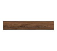 Mexen Meranti Muestra de gres esmaltado rectificado Choco G1, baldosa para suelo y pared similar a madera, mate - TL609-03-S 100128 5907931041193