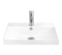 Mexen Mila lavabo empotrado en encimera 60 x 46 cm, blanco - 25296000 2278 5903163381632