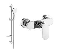 Mexen Milo DF05 grifo de ducha con juego de ducha, cromo - 7134R05-00 5735 5907709186989