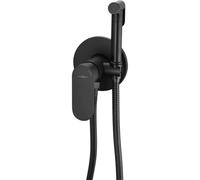 Mexen Milo grifo bidé empotrado con conjunto de punto, negro - 7599350-70 16073 5907709156272
