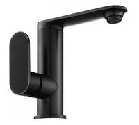 Mexen Milo grifo de lavabo con manija lateral, negro - 71305-70 6694 5907709192157